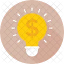 Business Invention Bulb Icon