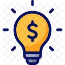 Business Idea Lamp Idea Icon