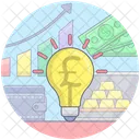 Business Idea Financial Idea Money Idea Icon