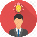 Business Idea Bulb Business Icon