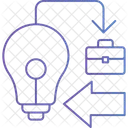 Business Implement Creativity Briefcase Icon