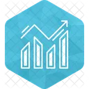 Business Increase Analysis Chart Icon