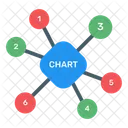 Diagramm Geschaftsinfografik Mehrfarbiges Diagramm Symbol