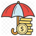 Financial Security Business Insurance Investment Insurance Icon