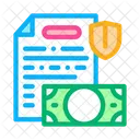 Money Banknote Insurance アイコン