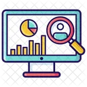 Business Intelligence Data Analysis Business Statistics Icon