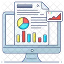 Analytical Business Business Intelligence Analytical Graph Icon