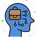 Business Intelligence Business Mind Business Head Icon