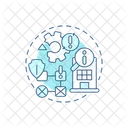 Business interruption  Icon