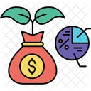 Business Investment Investment Money Plant Icon