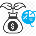 Business Investment Investment Money Plant Icon