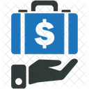 Business Money Briefcase Icon