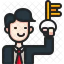 Business Key  Icon