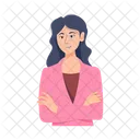 Business Lady  Icon