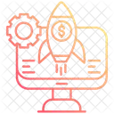 Business launch  Icon