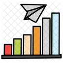 Project Evaluation Business Launch Analytics Icon