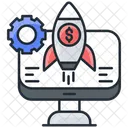 Business Launch Startup New Business Icon