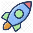 Business Launch Project Launch Startup Icon