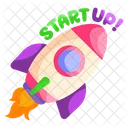 Business Launch Startup Mission Icon