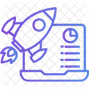 Business Launch Startup Launch New Business Icon