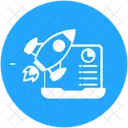 Business Launch Startup Launch New Business Icon