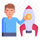 Business Launch  Icon