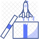 Business Launch Business Startup Project Launch Icon
