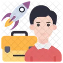 Business Launch  Icon