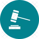 Business Law Mallet Icon