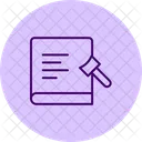 Business Law Book Business Law Icon
