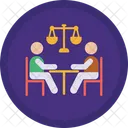 Business Meeting Meeting Discuss Topic Icon