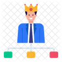 Business Champion Business Leader Business King Icône