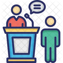 Business lecture  Icon