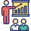 Business Lecture Finance Presentation Business Chart Icon