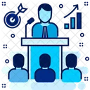 Business Lecture  Icon