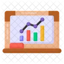 Business Lecture Descriptive Data Business Presentation Icon