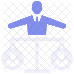 Business Legal Judgment  Icon