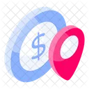 Business Bank Location Icon