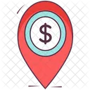 Business Location Financial Location Financial Navigation Icon