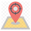 Business Location Goal  Icon