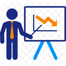 Business Loss Icon Of Flat Style Available In Svg Png Eps Ai Icon Fonts