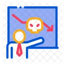 Business Loss Chart  Icon