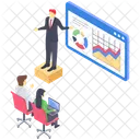 Business Loss Chart  Icon