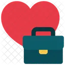 Business Love  Icon
