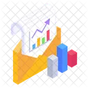 Email Analytics Business Mail Email Statistics アイコン