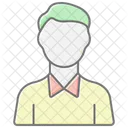 Business Man Icon Lineal Color Icon Icon