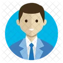 Avatar Man Business Man Icon