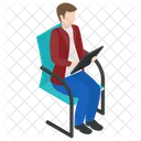 Business Man Avatar  Icon