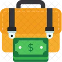 Business Man Bag Bag Money Bag Icon