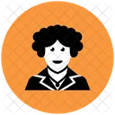 Businesswoman Streamline Kameleon Icon